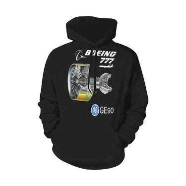BOEING 777 All Over Print Hoodie jacket e-joyer